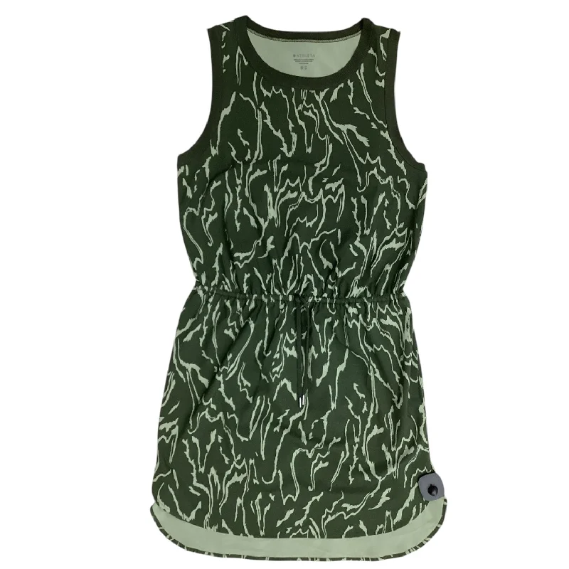 Price Drop Athletic Dress By Athleta In Green, Size: Xs