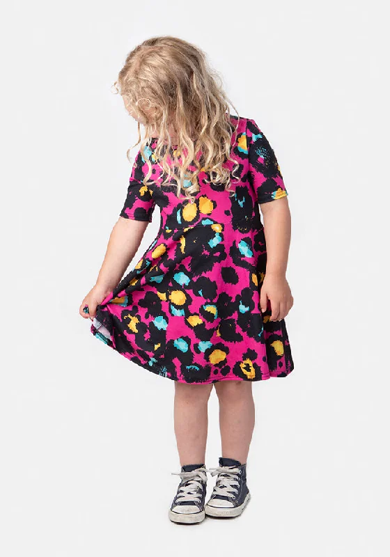Price Slash Amina Children's Animal Print Dress