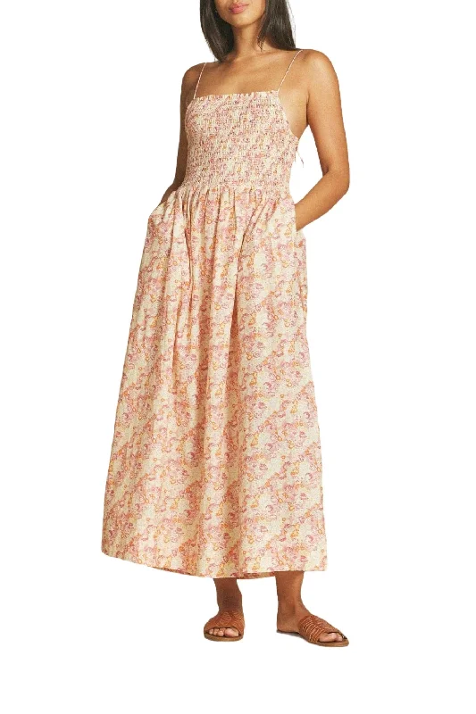 Factory Direct Sale Carmen Dress In Pink Currant
