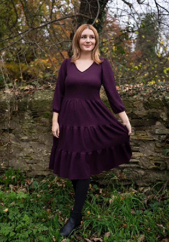 Daily Deals Hattie Plum Tiered Hem Dress