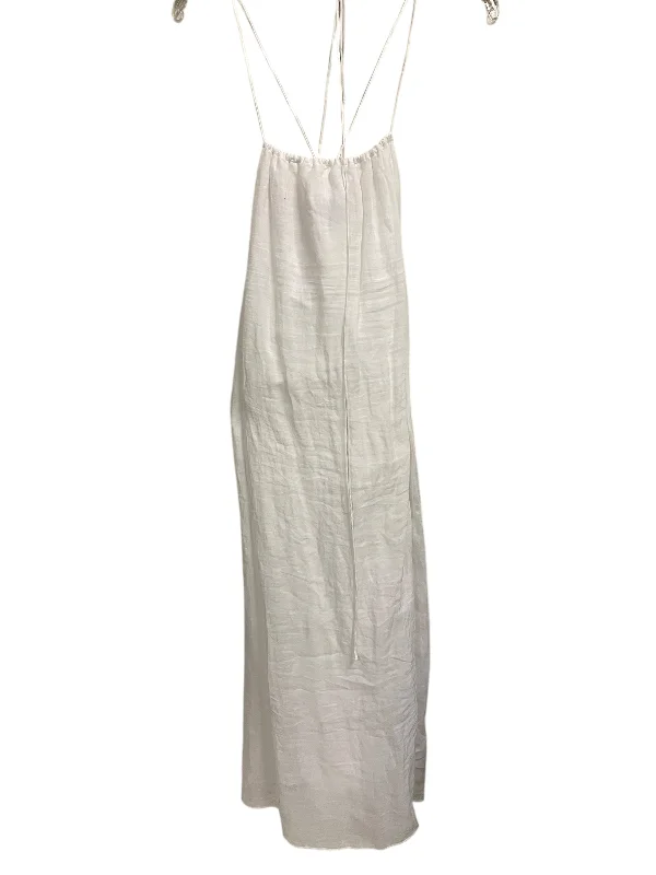 YEAR-End Clearance Dress Casual Maxi By Banana Republic In White, Size: Xs