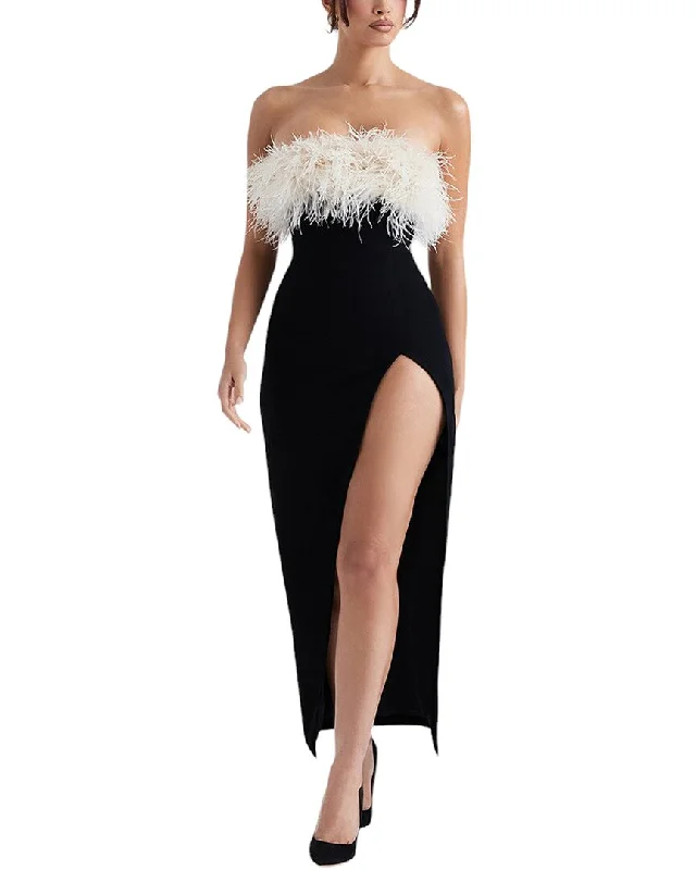 Discount Mania Amanda Royal Midi Dress