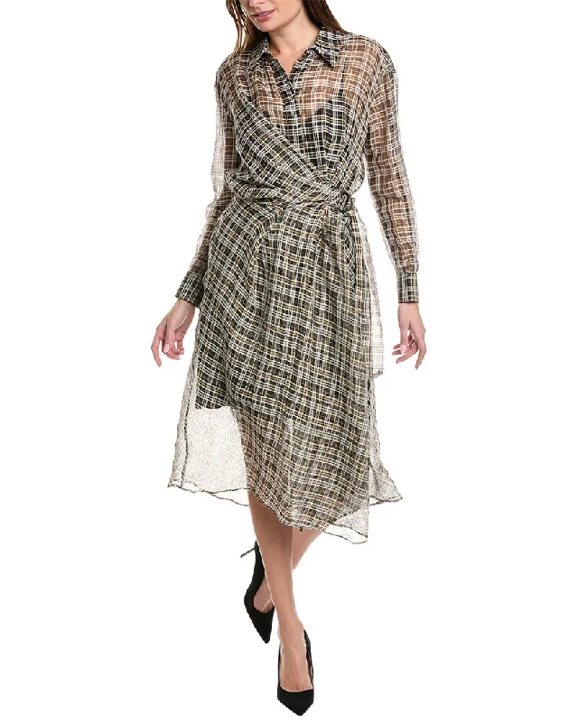 Buy More, Save More Brunello Cucinelli Wool & Silk-Blend Dress