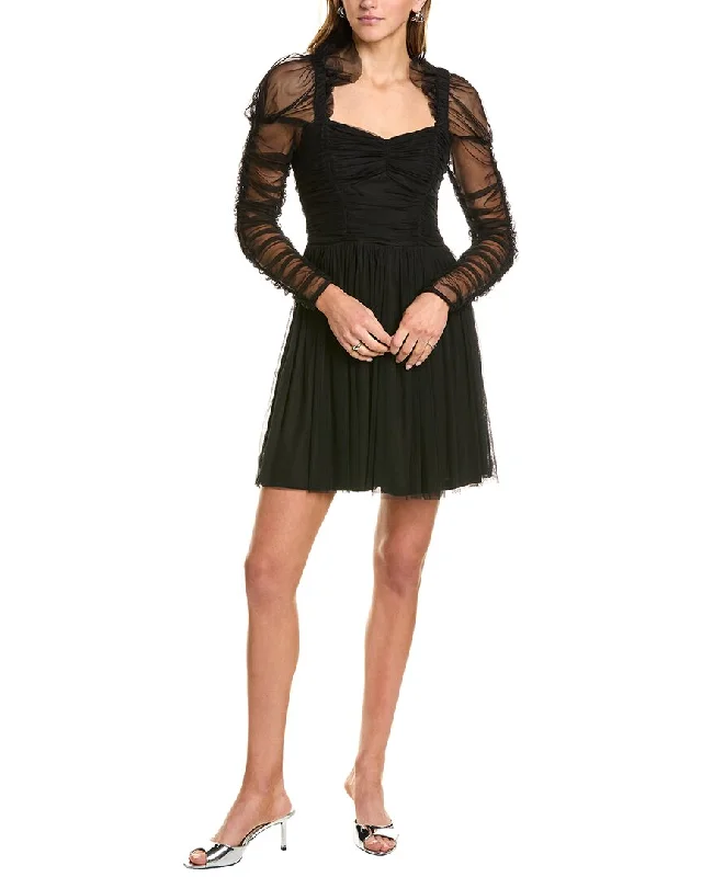 Online Only French Connection Edrea Tulle Mini Dress