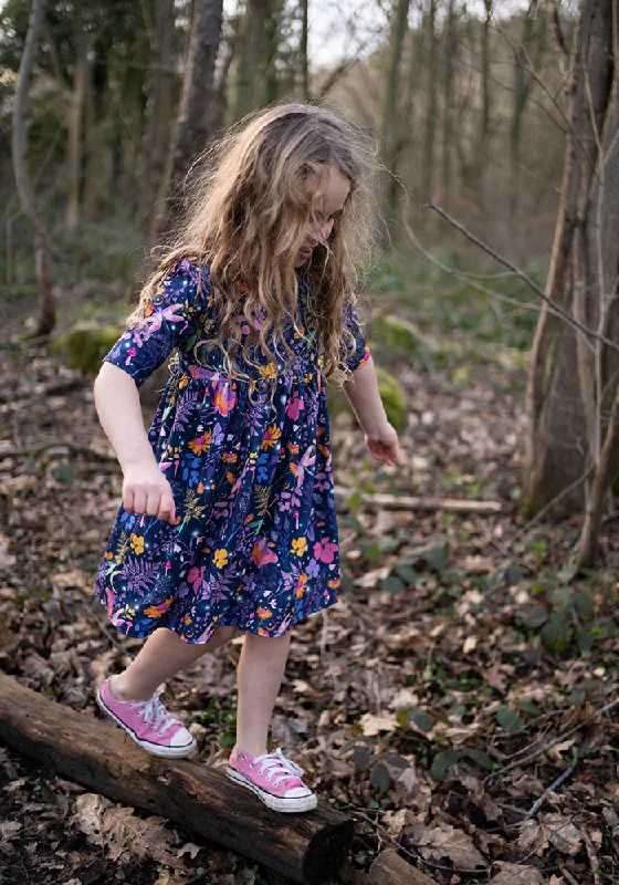 Special Price Children's Magical Moth Print Dress (Orlando)