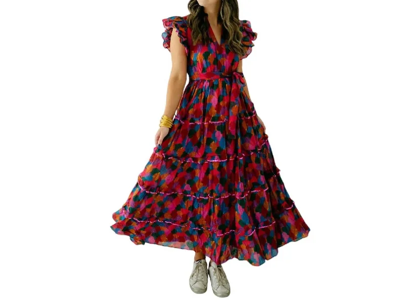 Act Fast Delilah Maxi Dress In Candy Pink