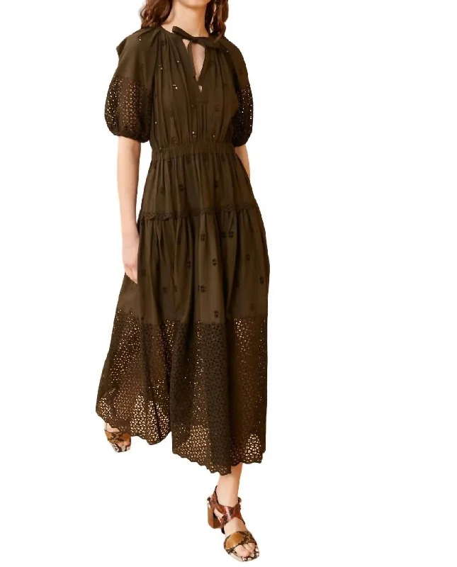 Limited Availability Nova Dress In Militaire